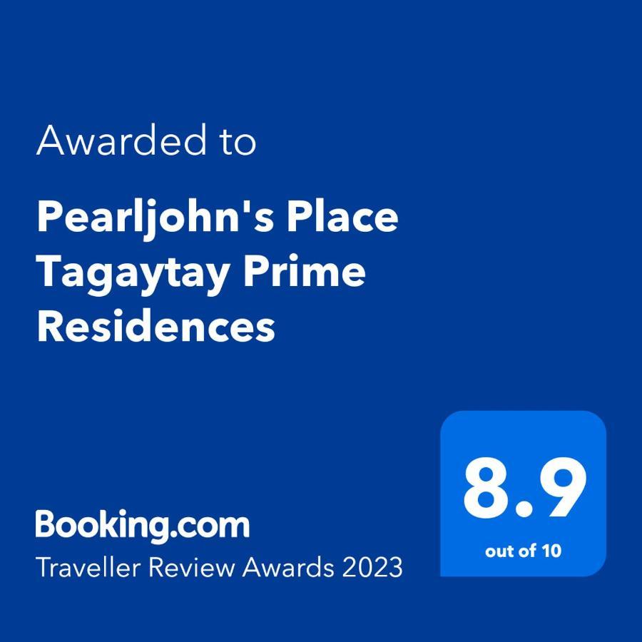 Pearljohn'S Place Tagaytay Prime Residences 따가이따이 외부 사진