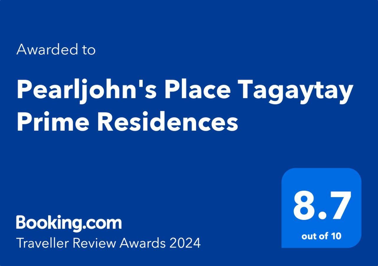 Pearljohn'S Place Tagaytay Prime Residences 따가이따이 외부 사진